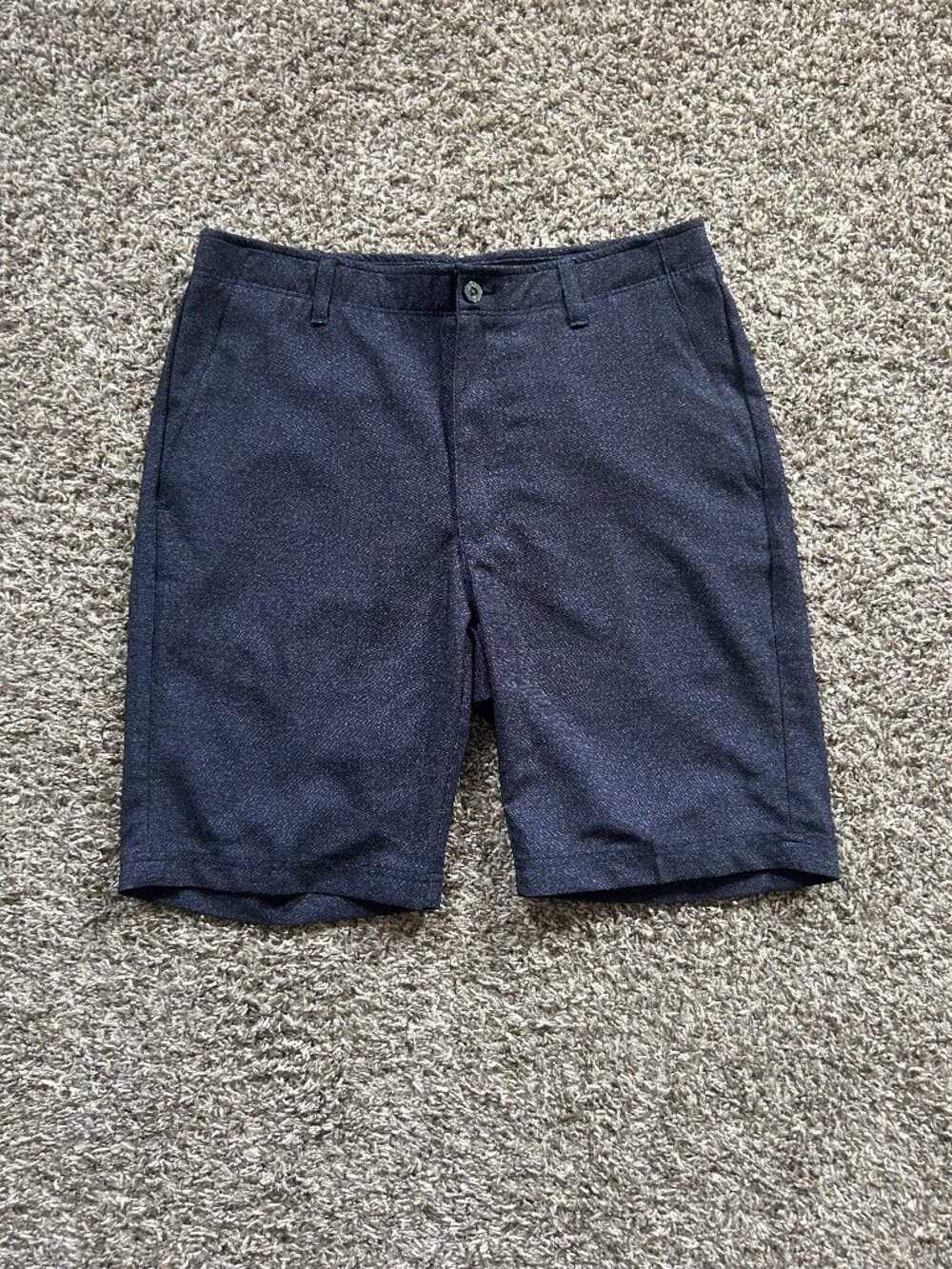 Men's Pebble Beach Blue Golf Shorts